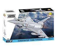 Maquette Avion - COBI - EUROFIGHTER F2000 TYPHOON - 642 briques - 1:48 - Mixte 6 ans et plus