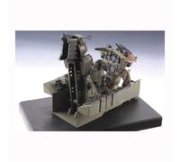 Italeri-F-104G Cockpit Starfighter Maquette Plastique à Assembler, I2991, Transparent, S