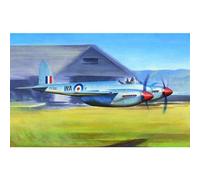 Maquette Avion De Chasse : De Havilland "Hornet" F.1-Trumpeter