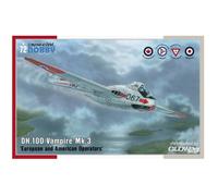 Maquette Avion : DH.100 Vampire Mk.3 European and American Operators