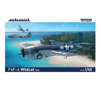 Maquette Avion - EDUARD - F4f-4 Wildcat Late Weekend Edition - 1:48 - Plastique - Intérieur