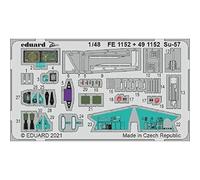 Maquette avion - EDUARD - SU-57 - Échelle 1/48 - Pour modélistes - Assemblage précis