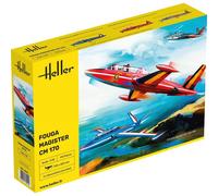 Maquette Avion : Fouga Magister Cm 170-Heller