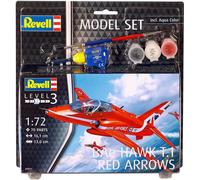 Maquette - Avion - Hawk T.1 Red Arrows - Echelle 1:72 - 70 pièces - 16,1cm - Niv