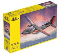 Maquette avion - HELLER - Transall C-160 Retro Brummel - Blanc - 1/72 - 45.1 x 55.5 cm