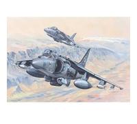 Maquette Avion - Hobbyboss - AV-8B Harrier II - Échelle 1/18 - 280 pièces - Longueur 806mm