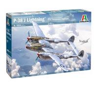 Italeri Maquette avion P-38J Lightning – kit en plastique, échelle 1/48 – 2834
