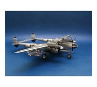 Maquette Avion : Lockheed P-38l-5-L0 Lightning Usaf 1944-Trumpeter