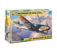 Maquette Avion : Messerschmitt Bf-109 G-6-Zvezda