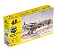 Maquette Avion Messerschmitt Bf 109 K-4 "Starter Kit" 1/72 - Heller 56229-Heller Joustra