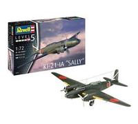 Revell Maquette plastique Ki-21-la Sally 03797 – Échelle 1:72, non construite/non peinte, couleur moulée