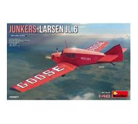 Maquette Avion - Mini Art - Junkers-Larsen Jl.6 - 1:48 - Plastique - Détails Métal Ondulé-Mini Art Multicolore