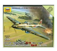 Maquette Avion : Mini Kit : Illiouchine Il-2 Stormovik-Zvezda