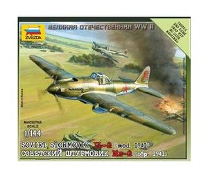 Maquette Avion : Mini Kit : Illiouchine Il-2 Stormovik-Zvezda