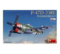 Maquette Avion - Miniart - P-47d-25re Thunderbolt - Échelle 1:48 - Kit De Base - Plastique-Miniart Multicolore