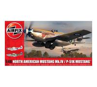 Maquette Avion : North American Mustang Mk.Iv/P-51k Mustang-Airfix