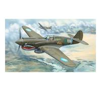 Maquette Avion : P-40e War Hawk-Trumpeter