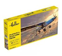 Maquette Avion Pilatus Pc-6 B2/H2 Turbo Porter - 1/48 - Heller 30410-Heller Joustra