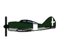 Maquette Avion : Set de 18 avions italiens Re.2000