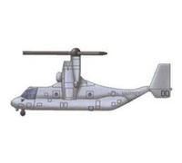 Maquette Avion : Set de 6 avions MV-22 Osprey Trumpeter