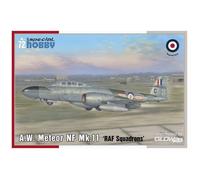Maquette Avion - Special Hobby - A.W. Meteor NF Mk.11 RAF Squardrons - Echelle 1/72 - Pour 15 ans et plus