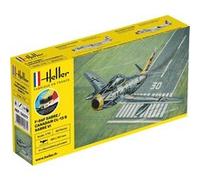 Maquette avion : Starter Kit : F-86F SABRE / CANADAIR CL-13 B Sabre VI Heller G