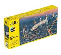 Maquette Avion Starter Kit : Super Constellation TWA Heller G