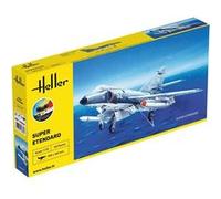 Maquette avion : Starter Kit : Super Etendard Heller G