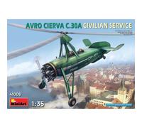 Maquette Avro Cierva C.30a Miniart 1/35 Autogire Civil Années 30, Détails Fins,