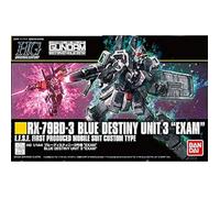 Bandai Model Kit Gundam - HG RX-79BD-3 Blue Destiny Unit 3 'Exam' 1/144 - Maquette