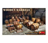 MiniArt MIN35632 Barils en bois 1:35 (Geformte Farbe)