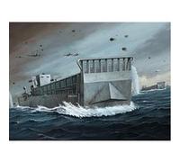 Maquette bateau : barge de débarquement lcm3 usn trumpeter G