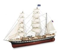 Maquette Bateau - Belem - 1/75 - Bois - Navire-École Français - Mixte