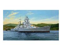 Maquette Bateau : Croiseur De Bataille Allemand Admiral Hipper 1941-Trumpeter