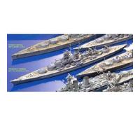 Maquette Bateau Croiseur Gneisenau TAMIYA - 77520 - Gris - Mixte