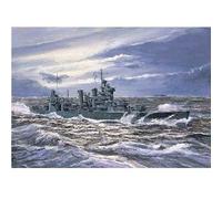 Maquette Bateau : Croiseur Lourd Uss Ca-32 New Orleans 1942-Trumpeter