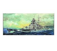 Maquette Bateau : Cuirassé Allemand Bismarck 1941-Trumpeter