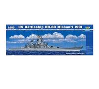 Maquette Bateau : Cuirassé Us Bb-63 Missouri 1991-Trumpeter