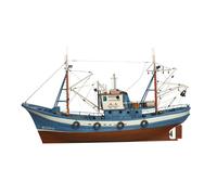 Maquette bateau en bois : Atunero del Cantábrico, Virgen del Mar
