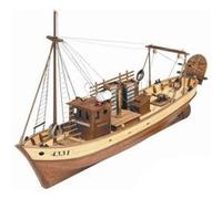 Artesanía Latina - Maquette de Bateau en Bois - Bateau de Pêche, Mare Nostrum - Modèle 20100-N, Échelle 1:35 - Modèles à Assembler - Niveau Moyen