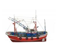 Maquette bateau en bois : Virgen del Carmen