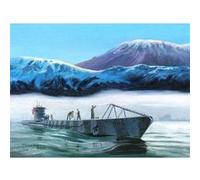 Maquette bateau : German Navy Type VII-B U-Boat Hobby Boss G