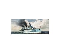 Maquette bateau : hms belfast c35 croiseur léger britannique 1942 trumpeter G
