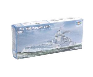 Maquette Bateau Hms Warspite Cuirassé Royal Navy 1942-Trumpeter