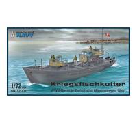 Maquette Bateau Kriegsfischkutter Wwii German Patrol And Minesweeper Ship |speci
