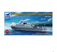 Maquette bateau militaire - BRONCO MODELS - Corvettes type 056 (582/583) - Gris - À monter soi-même - 15 ans et plus