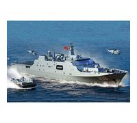 Maquette Bateau : Navire Amphibie Pla Navy Type 071-Trumpeter