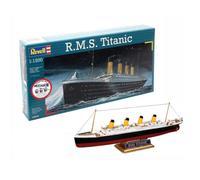 Revell 75804 Kit de démarrage R.M.S. Titanic Échelle 1:1200 Maquette Plastique Non Construite avec Accessoires