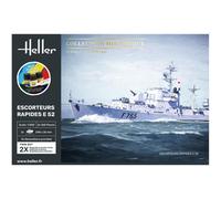 Maquette Bateau Starter Kit Escorteurs Rapides E 52 |heller|57094| 1:400 Maquett