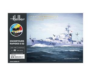 Maquette Bateau Starter Kit Escorteurs Rapides E 52 |heller|57094| 1:400 Maquett
